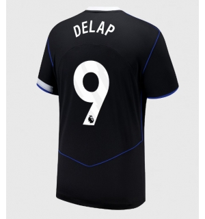 Chelsea Liam Delap #9 Tredjedrakt 2025-26 Kortermet