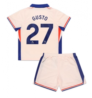 Chelsea Malo Gusto #27 Bortedraktsett Barn 2024-25 Kortermet (+ Korte bukser)