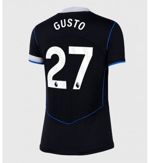 Chelsea Malo Gusto #27 Tredjedrakt Dame 2025-26 Kortermet Chelsea Malo Gusto #27 Tredjedrakt Dame 2025-26 Kortermet