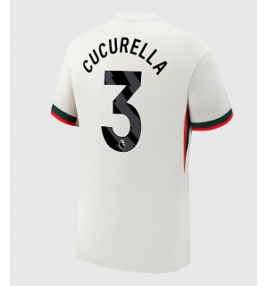 Chelsea Marc Cucurella #3 Bortedrakt 2025-26 Kortermet