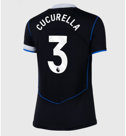 Chelsea Marc Cucurella #3 Tredjedrakt Dame 2025-26 Kortermet Chelsea Marc Cucurella #3 Tredjedrakt Dame 2025-26 Kortermet