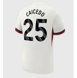 Chelsea Moises Caicedo #25 Bortedrakt 2025-26 Kortermet