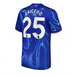 Chelsea Moises Caicedo #25 Hjemmedrakt 2024-25 Kortermet