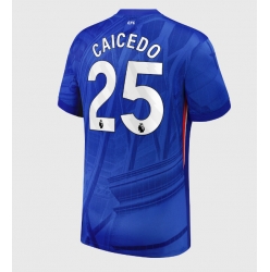 Chelsea Moises Caicedo #25 Hjemmedrakt 2025-26 Kortermet
