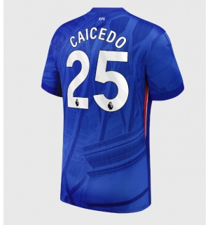 Chelsea Moises Caicedo #25 Hjemmedrakt 2025-26 Kortermet