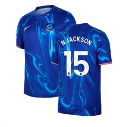 Chelsea Nicolas Jackson #15 Hjemmedrakt 2024-25 Kortermet
