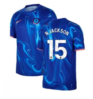 Chelsea Nicolas Jackson #15 Hjemmedrakt 2024-25 Kortermet