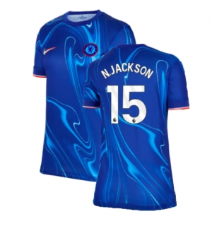 Chelsea Nicolas Jackson #15 Hjemmedrakt Dame 2024-25 Kortermet