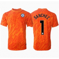 Chelsea Robert Sanchez #1 Keeper Hjemmedrakt 2024-25 Kortermet
