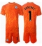 Chelsea Robert Sanchez #1 Keeper Hjemmedraktsett Barn 2024-25 Kortermet (+ Korte bukser)