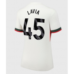 Chelsea Romeo Lavia #45 Bortedrakt Dame 2025-26 Kortermet