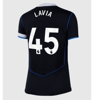 Chelsea Romeo Lavia #45 Tredjedrakt Dame 2025-26 Kortermet