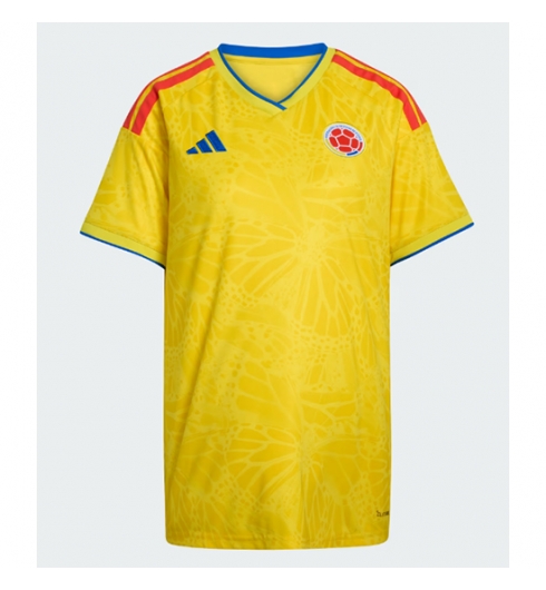 Colombia Hjemmedrakt Dame VM 2026 Kortermet Colombia Hjemmedrakt Dame VM 2026 Kortermet