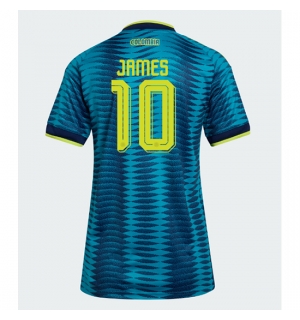 Colombia James Rodriguez #10 Bortedrakt Dame VM 2026 Kortermet