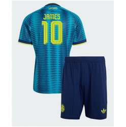 Colombia James Rodriguez #10 Bortedraktsett Barn VM 2026 Kortermet (+ Korte bukser)