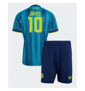 Colombia James Rodriguez #10 Bortedraktsett Barn VM 2026 Kortermet (+ Korte bukser)