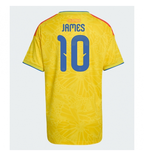 Colombia James Rodriguez #10 Hjemmedrakt Dame VM 2026 Kortermet Colombia James Rodriguez #10 Hjemmedrakt Dame VM 2026 Kortermet