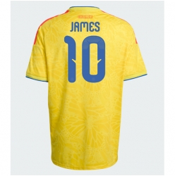 Colombia James Rodriguez #10 Hjemmedrakt VM 2026 Kortermet
