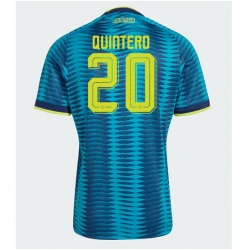Colombia Juan Fernando Quintero #20 Bortedrakt VM 2026 Kortermet