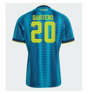 Colombia Juan Fernando Quintero #20 Bortedrakt VM 2026 Kortermet