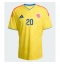 Colombia Juan Fernando Quintero #20 Hjemmedrakt VM 2026 Kortermet Colombia Juan Fernando Quintero #20 Hjemmedrakt VM 2026 Kortermet