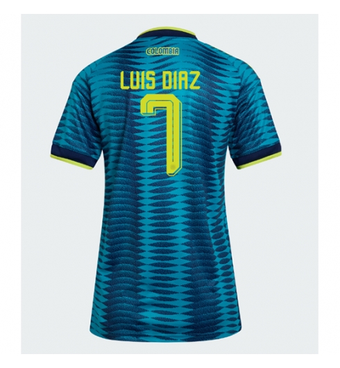 Colombia Luis Diaz #7 Bortedrakt Dame VM 2026 Kortermet Colombia Luis Diaz #7 Bortedrakt Dame VM 2026 Kortermet
