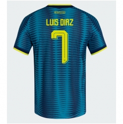 Colombia Luis Diaz #7 Bortedrakt VM 2026 Kortermet