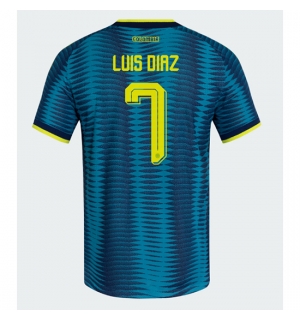 Colombia Luis Diaz #7 Bortedrakt VM 2026 Kortermet