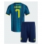 Colombia Luis Diaz #7 Bortedraktsett Barn VM 2026 Kortermet (+ Korte bukser)