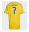 Colombia Luis Diaz #7 Hjemmedrakt Dame VM 2026 Kortermet Colombia Luis Diaz #7 Hjemmedrakt Dame VM 2026 Kortermet