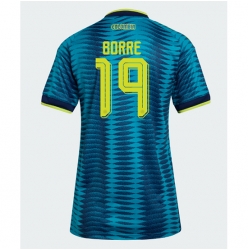 Colombia Rafael Santos Borre #19 Bortedrakt Dame VM 2026 Kortermet