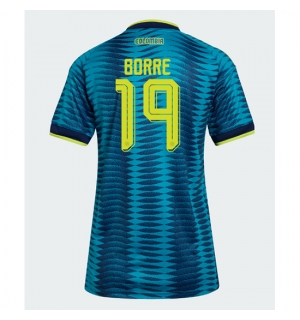 Colombia Rafael Santos Borre #19 Bortedrakt Dame VM 2026 Kortermet