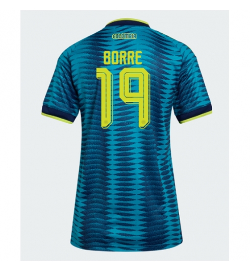 Colombia Rafael Santos Borre #19 Bortedrakt Dame VM 2026 Kortermet Colombia Rafael Santos Borre #19 Bortedrakt Dame VM 2026 Kortermet