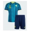 Colombia Rafael Santos Borre #19 Bortedraktsett Barn VM 2026 Kortermet (+ Korte bukser)