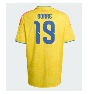 Colombia Rafael Santos Borre #19 Hjemmedrakt VM 2026 Kortermet