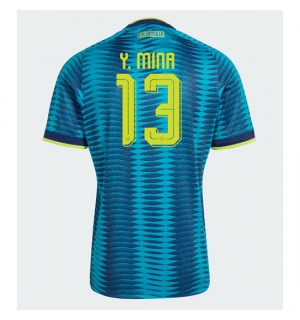 Colombia Yerry Mina #13 Bortedrakt VM 2026 Kortermet