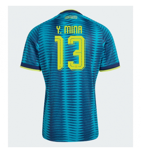 Colombia Yerry Mina #13 Bortedrakt VM 2026 Kortermet Colombia Yerry Mina #13 Bortedrakt VM 2026 Kortermet