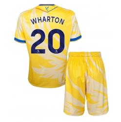 Crystal Palace Adam Wharton #20 Bortedraktsett Barn 2024-25 Kortermet (+ Korte bukser)