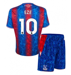 Crystal Palace Eberechi Eze #10 Hjemmedraktsett Barn 2024-25 Kortermet (+ Korte bukser)