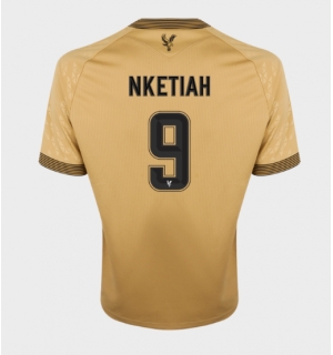 Crystal Palace Eddie Nketiah #9 Bortedrakt 2025-26 Kortermet