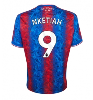 Crystal Palace Eddie Nketiah #9 Hjemmedrakt 2024-25 Kortermet