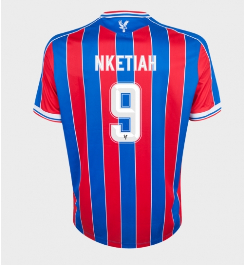 Crystal Palace Eddie Nketiah #9 Hjemmedrakt 2025-26 Kortermet Crystal Palace Eddie Nketiah #9 Hjemmedrakt 2025-26 Kortermet