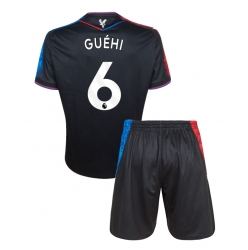 Crystal Palace Marc Guehi #6 Tredjedraktsett Barn 2024-25 Kortermet (+ Korte bukser)