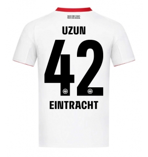 Eintracht Frankfurt Can Uzun #42 Bortedrakt 2025-26 Kortermet