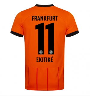 Eintracht Frankfurt Hugo Ekitike #11 Tredjedrakt 2024-25 Kortermet
