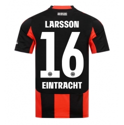 Eintracht Frankfurt Hugo Larsson #16 Hjemmedrakt 2025-26 Kortermet
