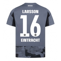 Eintracht Frankfurt Hugo Larsson #16 Tredjedrakt 2025-26 Kortermet