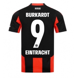 Eintracht Frankfurt Jonathan Burkardt #9 Hjemmedrakt 2025-26 Kortermet