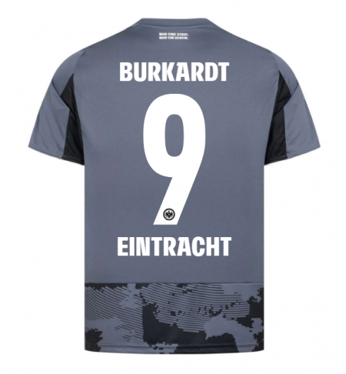 Eintracht Frankfurt Jonathan Burkardt #9 Tredjedrakt 2025-26 Kortermet Eintracht Frankfurt Jonathan Burkardt #9 Tredjedrakt 2025-26 Kortermet