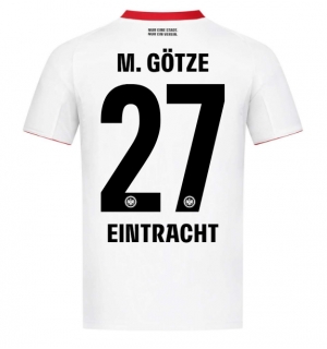 Eintracht Frankfurt Mario Gotze #27 Bortedrakt 2025-26 Kortermet